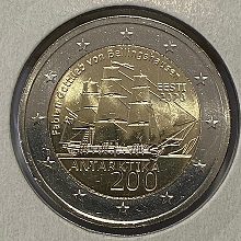 Estónia 200º Aniv.da primeira exp. Antartica